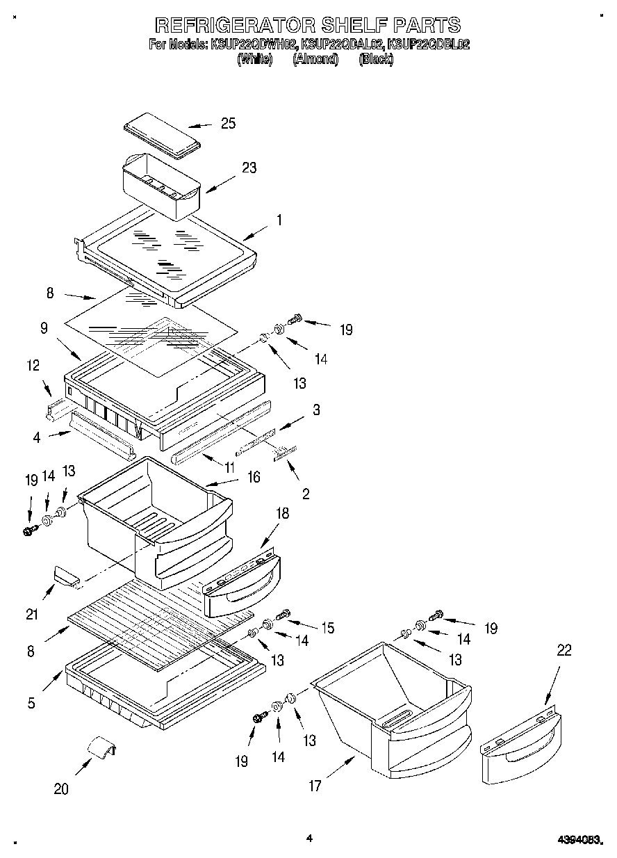 03 - REFRIGERATOR SHELF