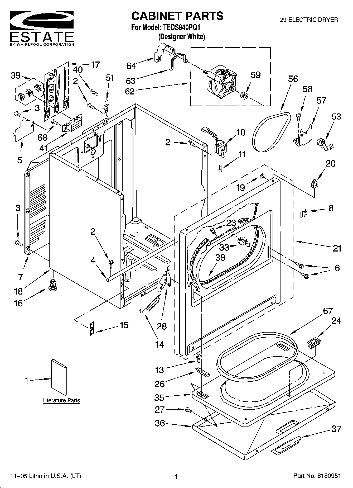 01 - CABINET PARTS