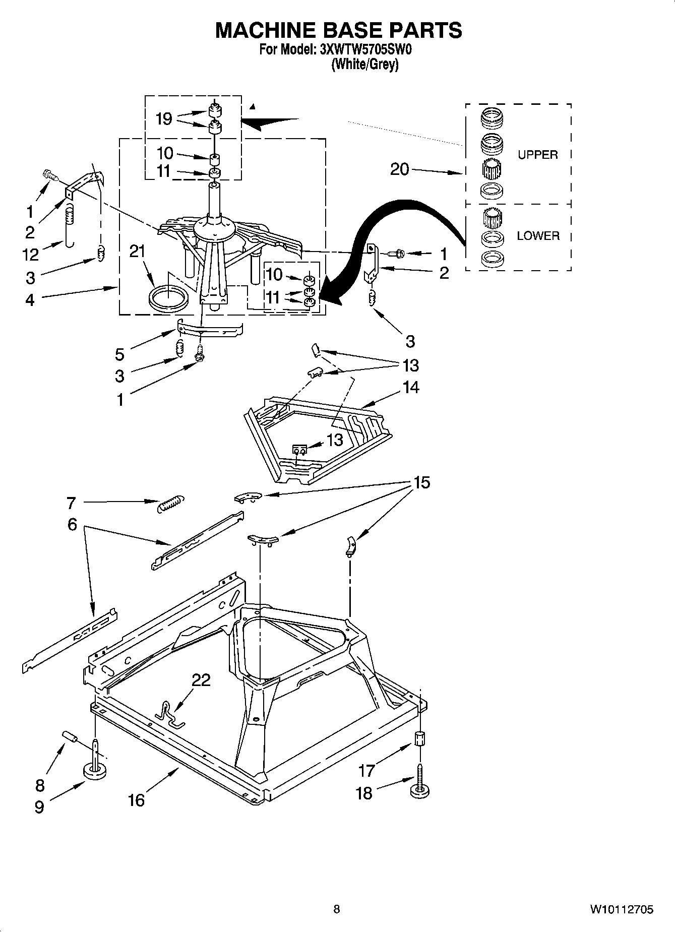 05 - MACHINE BASE PARTS