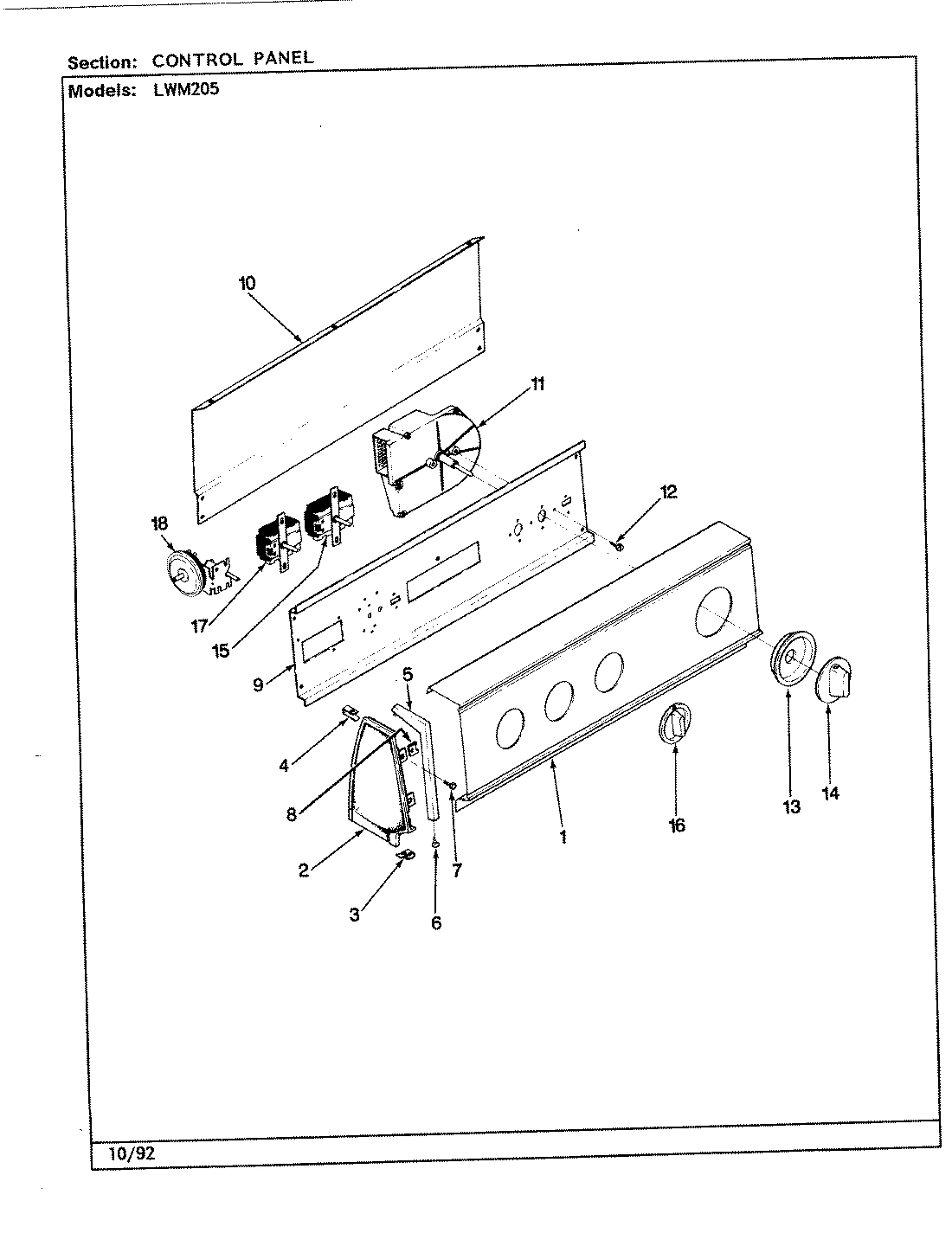 03 - CONTROL PANEL (REV. A-E)