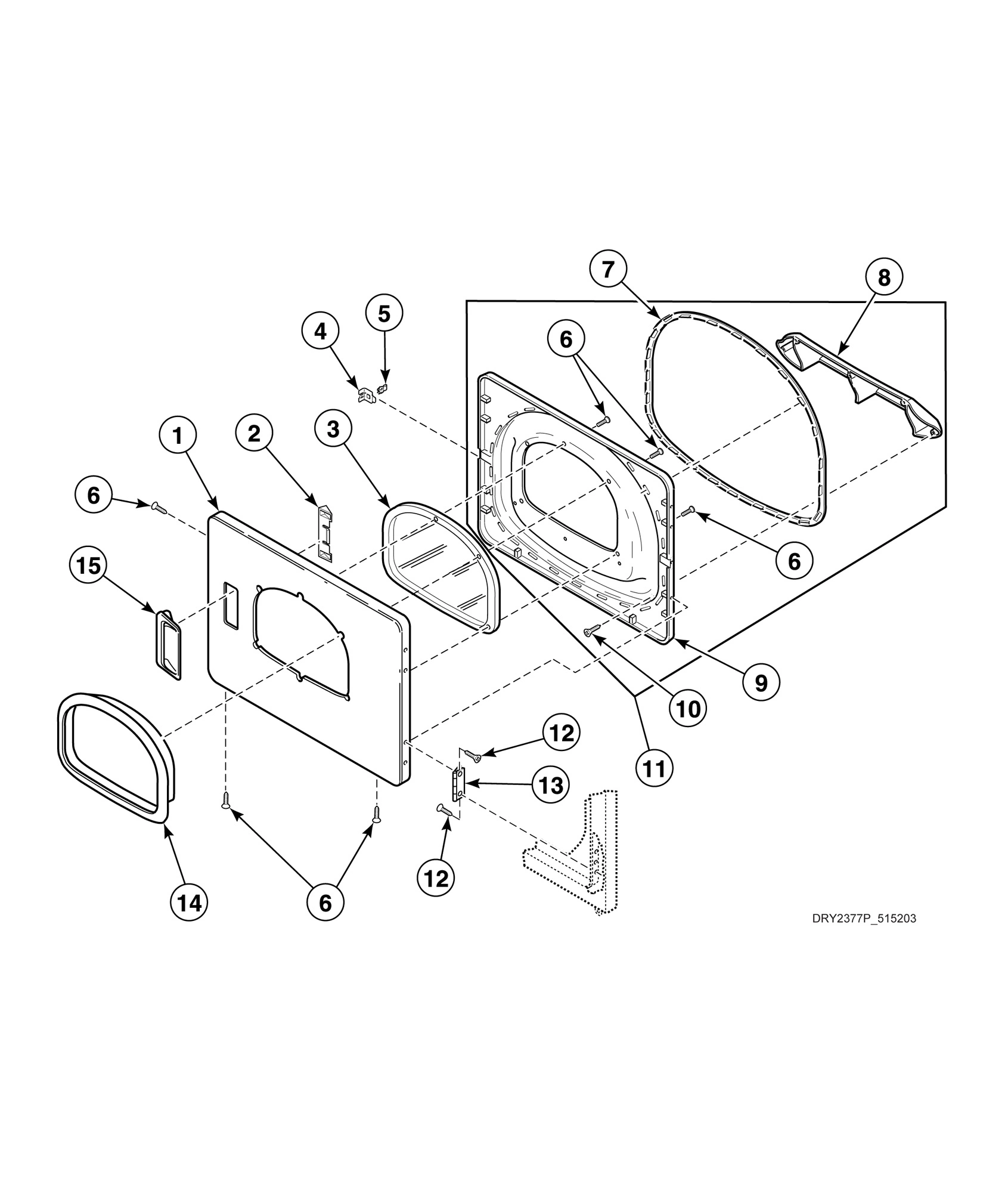 Loading Door with Window