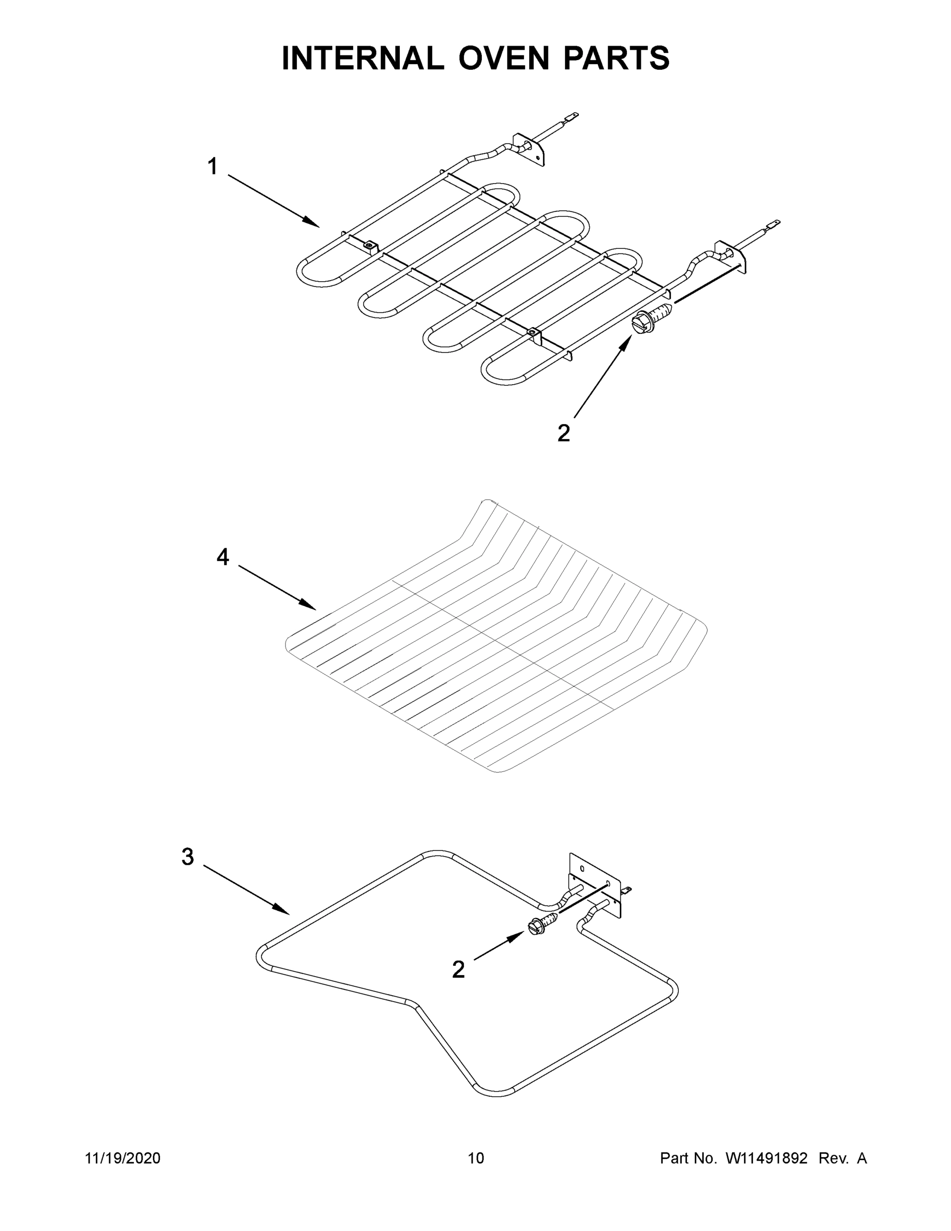 06 - INTERNAL OVEN PARTS