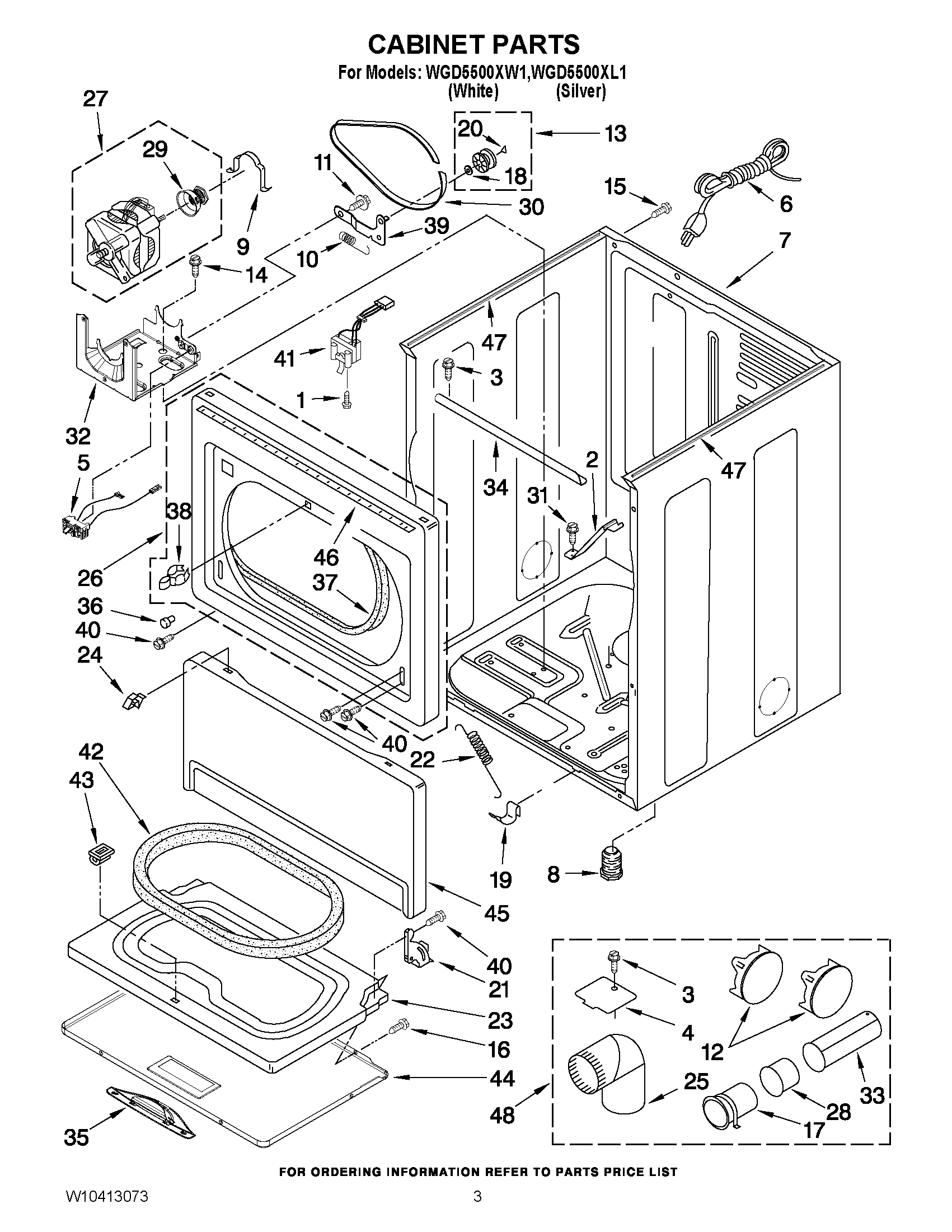 02 - CABINET PARTS