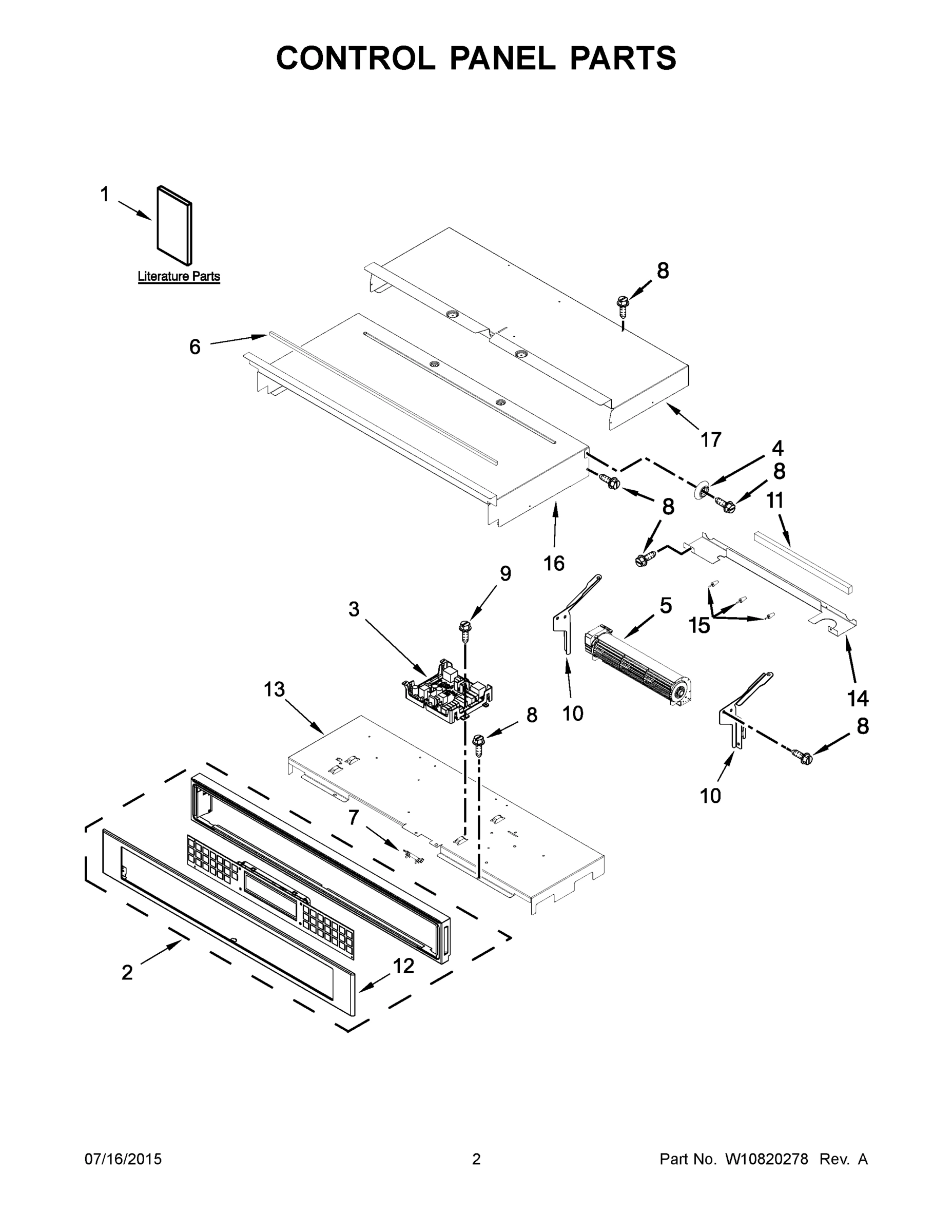 02 - CONTROL PANEL PARTS
