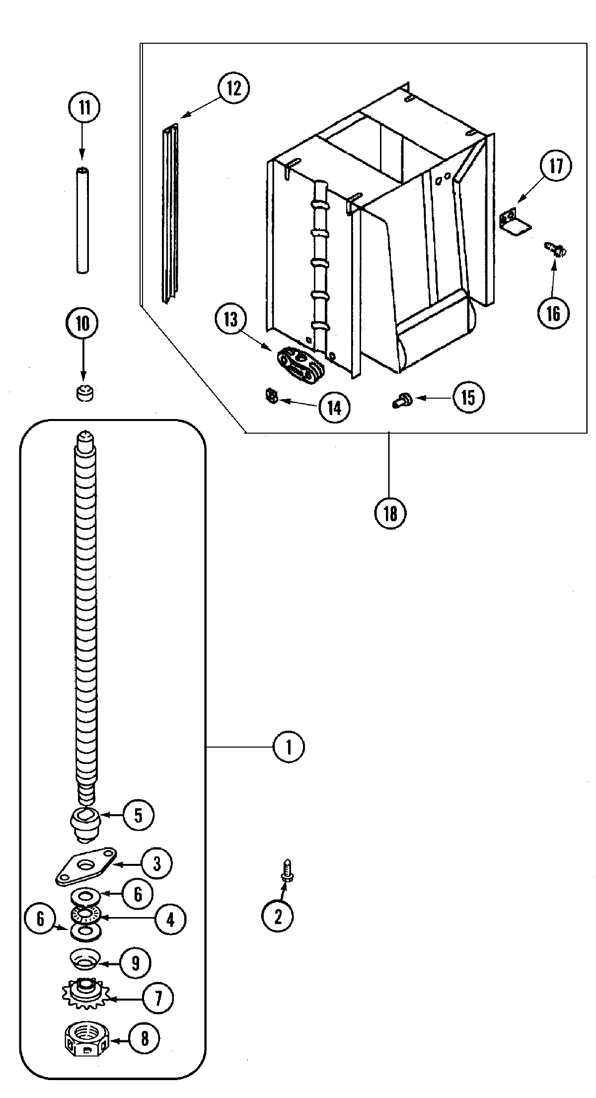 05 - POWERSCREW & RAM ASSEMBLY