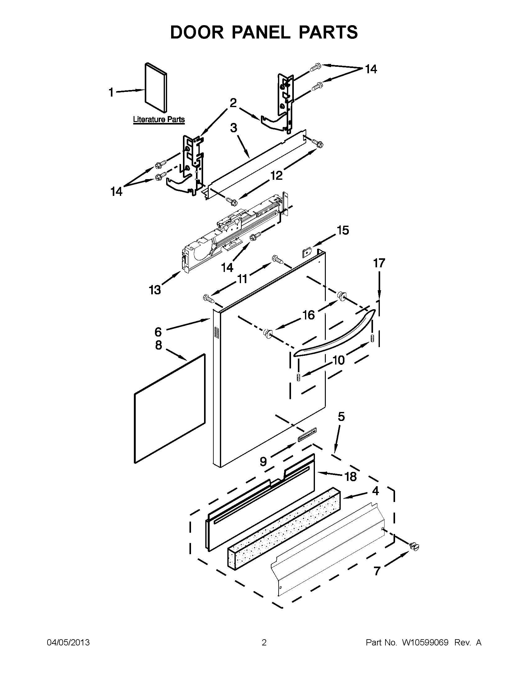 01 - DOOR PANEL PARTS