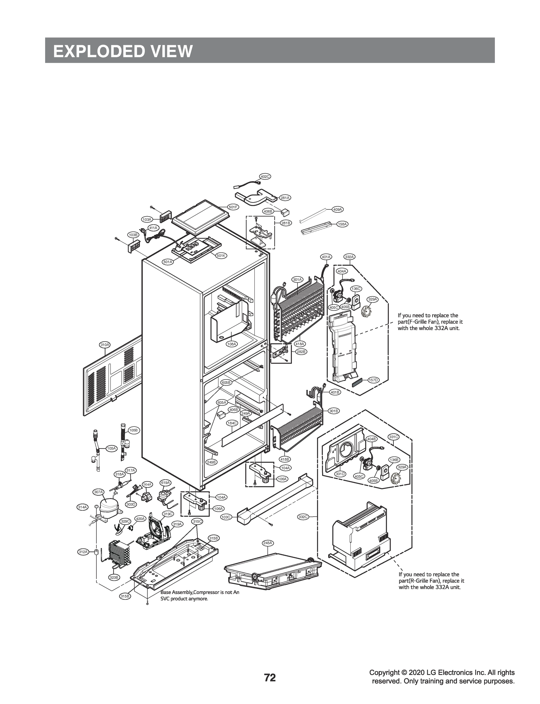 IFBASE ASSEMBLY COMPRESSOR