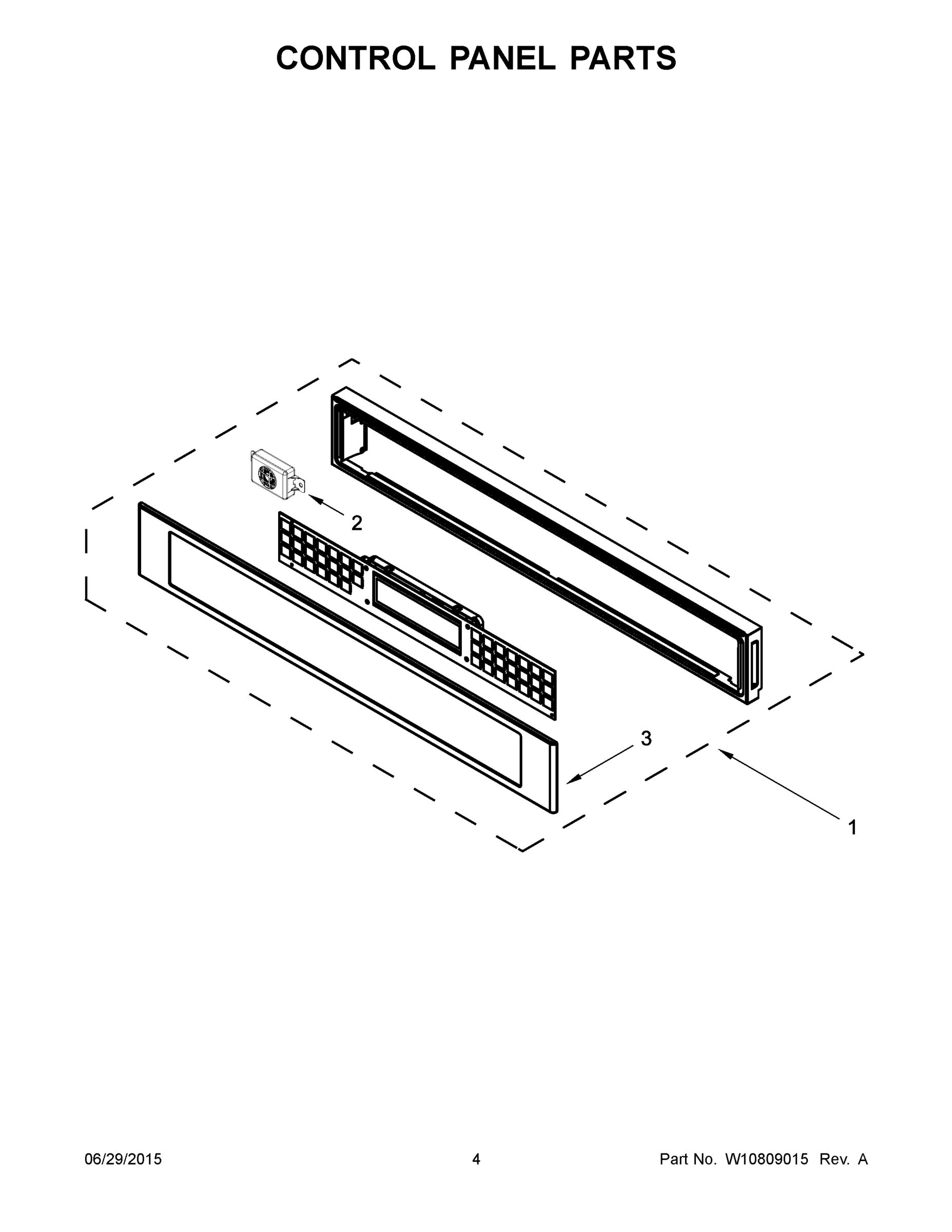 03 - CONTROL PANEL PARTS