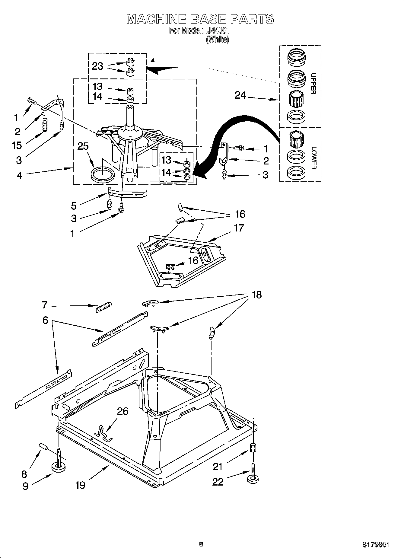 05 - MACHINE BASE PARTS