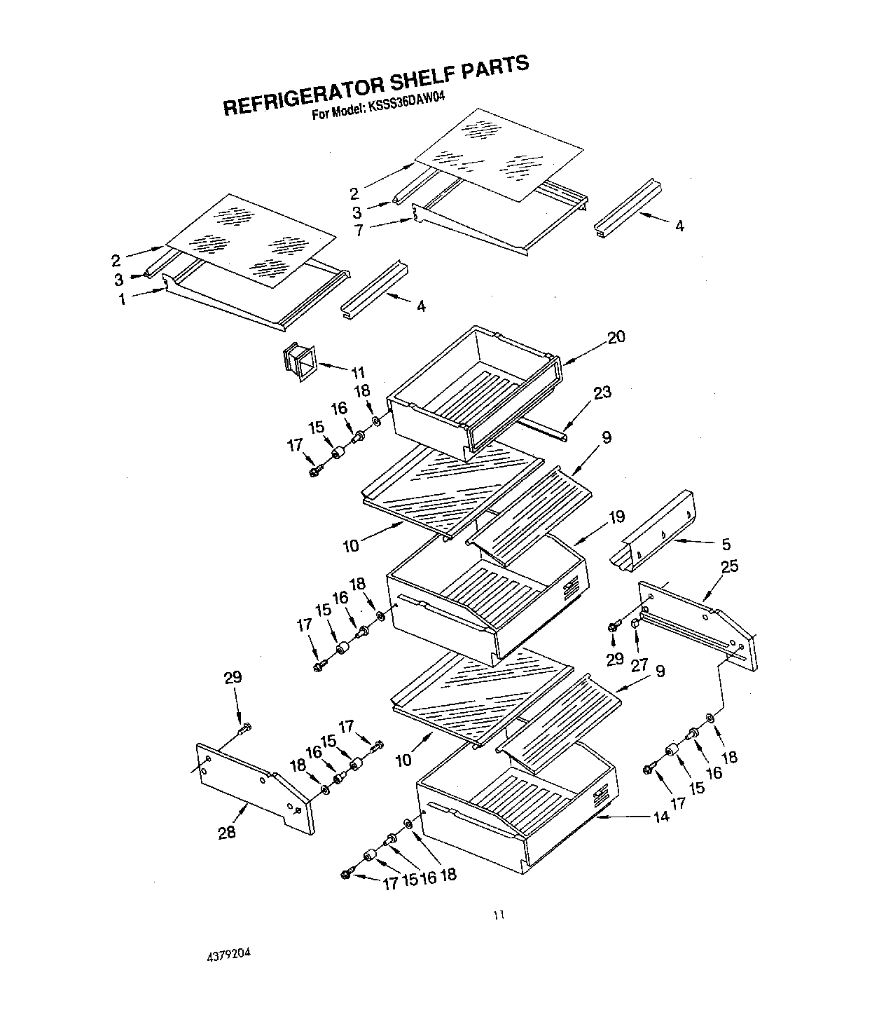 09 - REFRIGERATOR SHELF