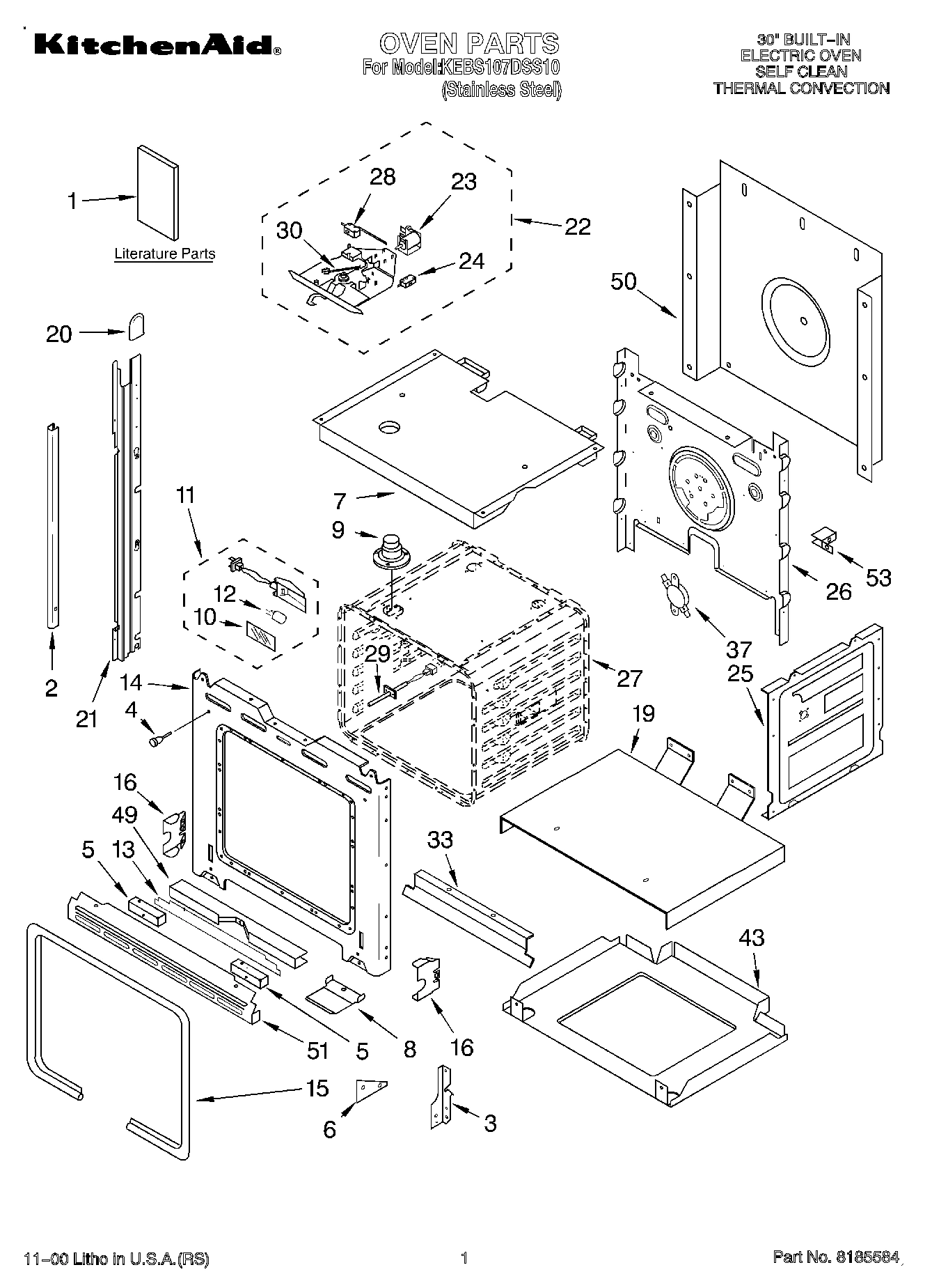 01 - OVEN, LITERATURE