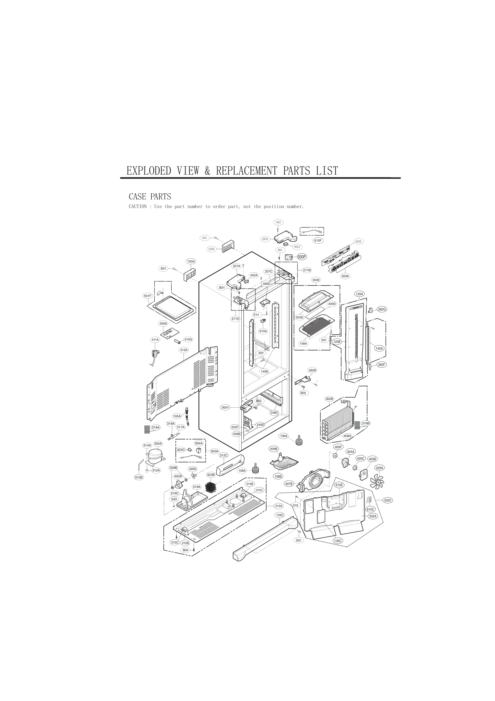 CASE PARTS