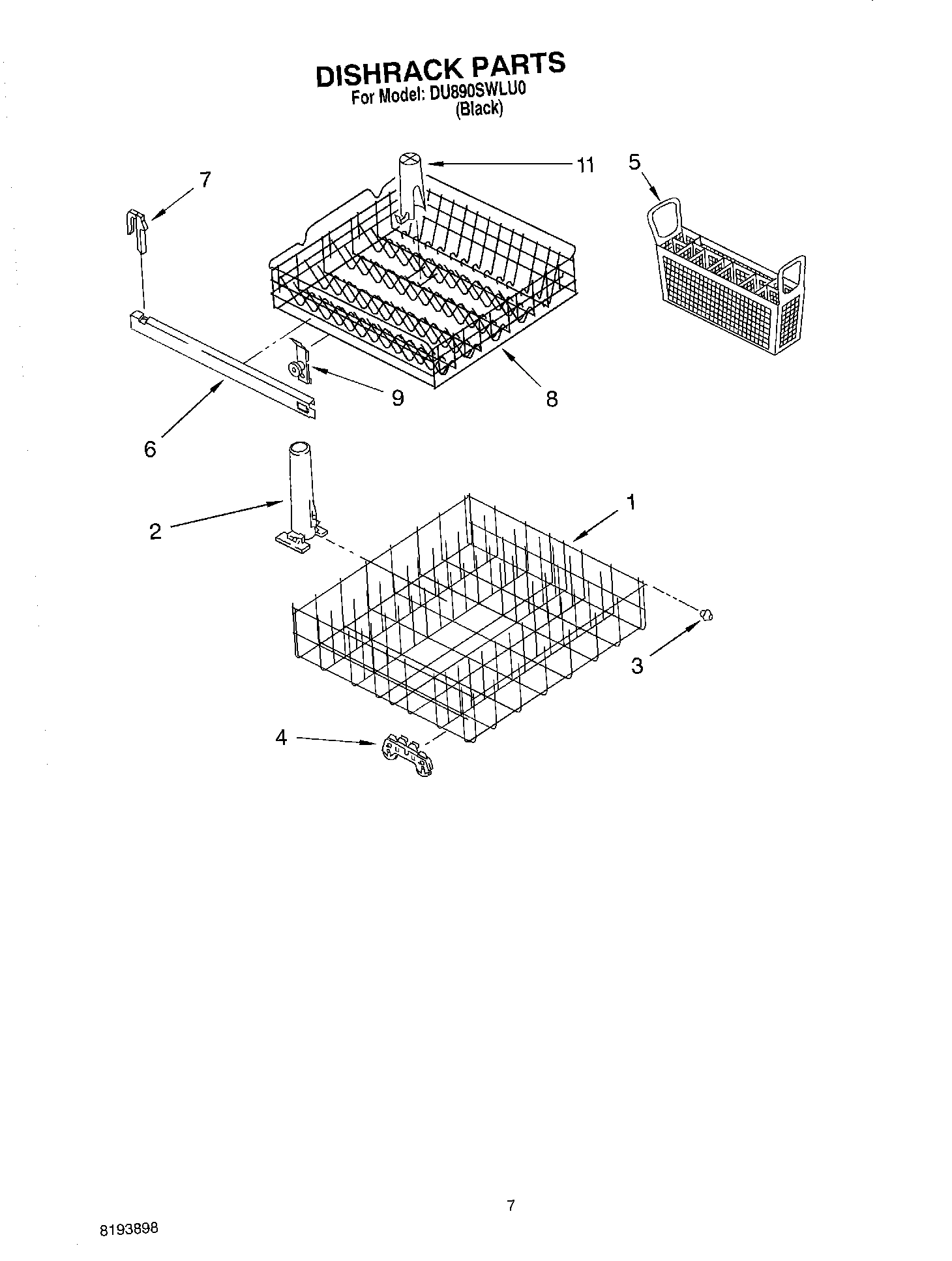 06 - DISHRACK PARTS