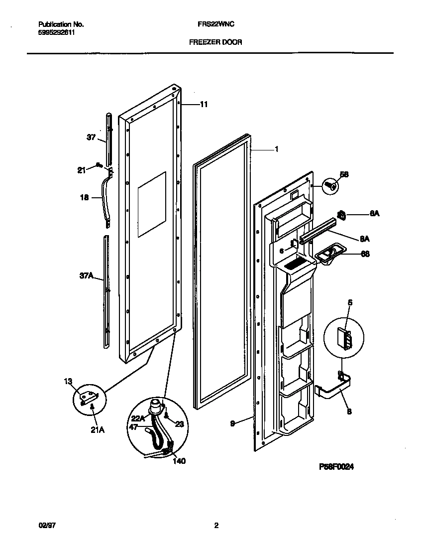 02 - FREEZER DOOR