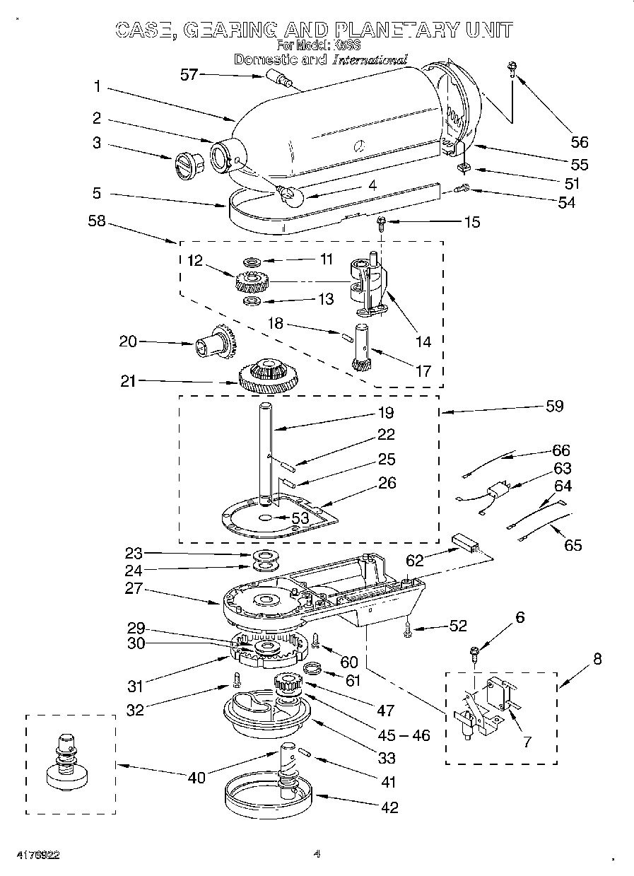 04 - CASE, GEARING AND PLANETARY