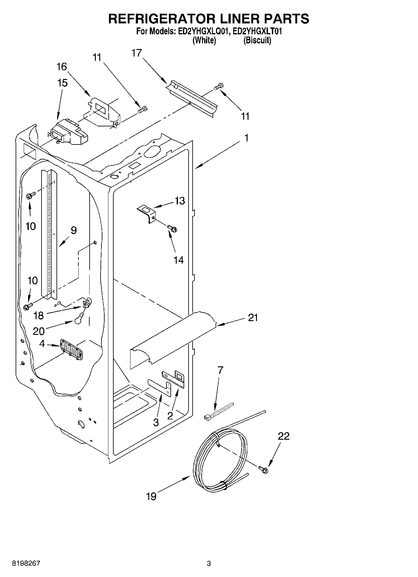 02 - REFRIGERATOR LINER