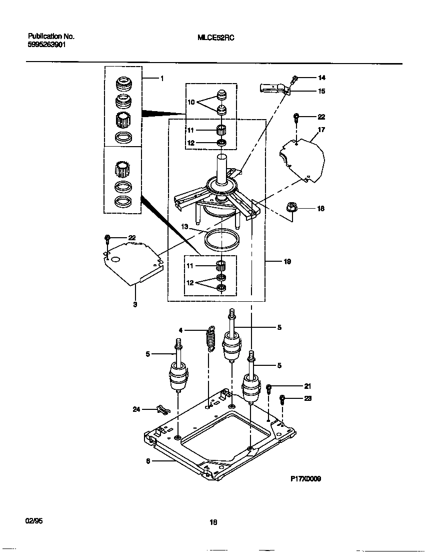 10 - WASHER-DRIVE CONNECTION