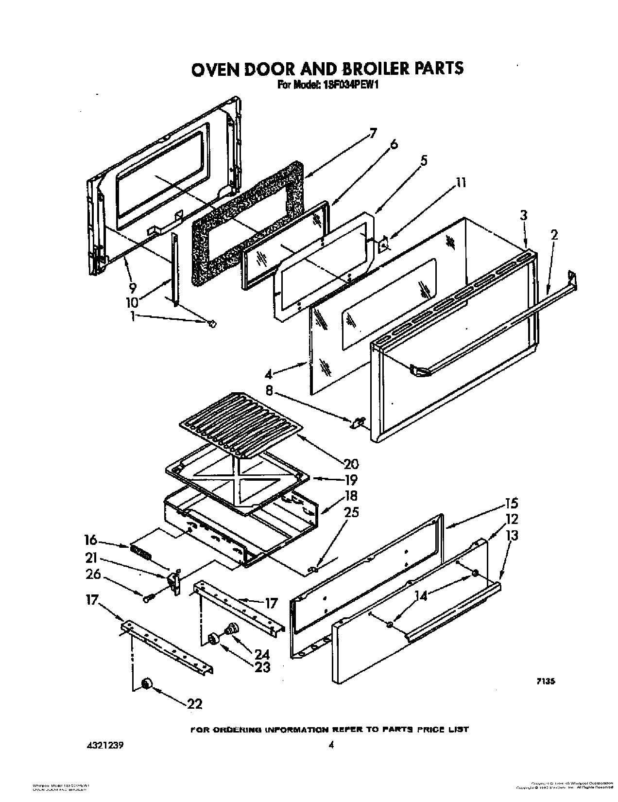04 - OVEN DOOR AND BROILER