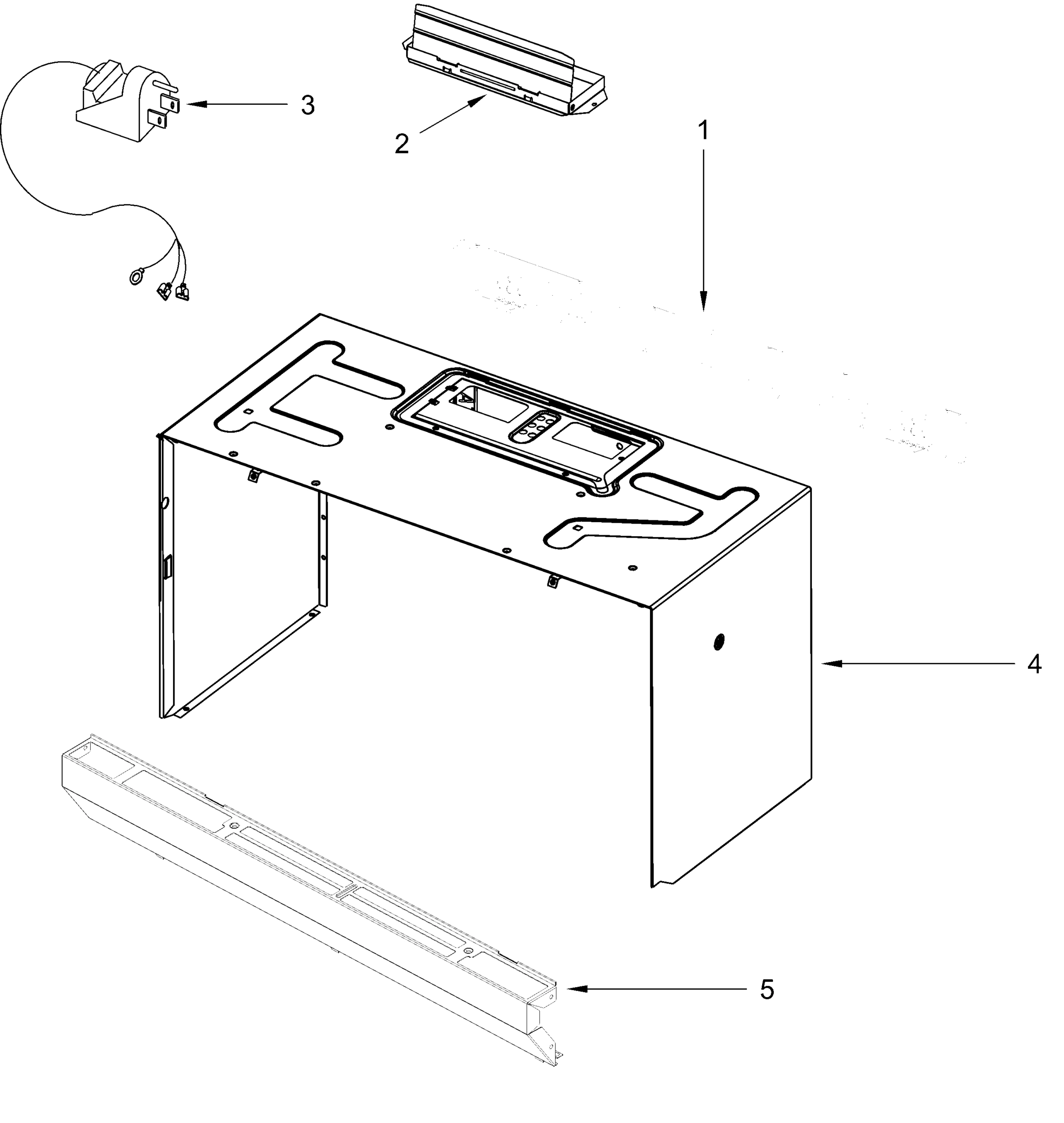 CABINET AND INSTALLATION PARTS