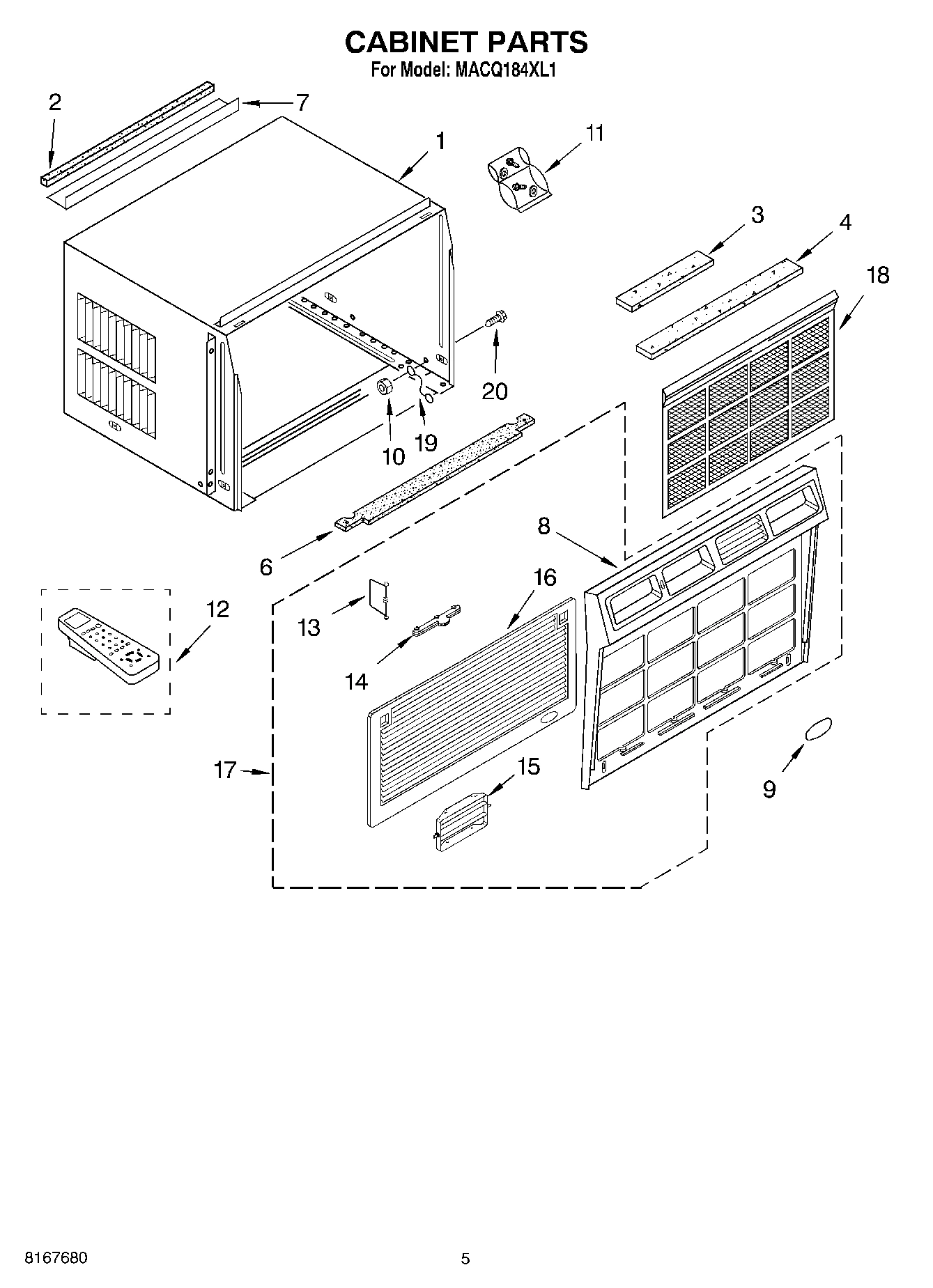 03 - CABINET PARTS