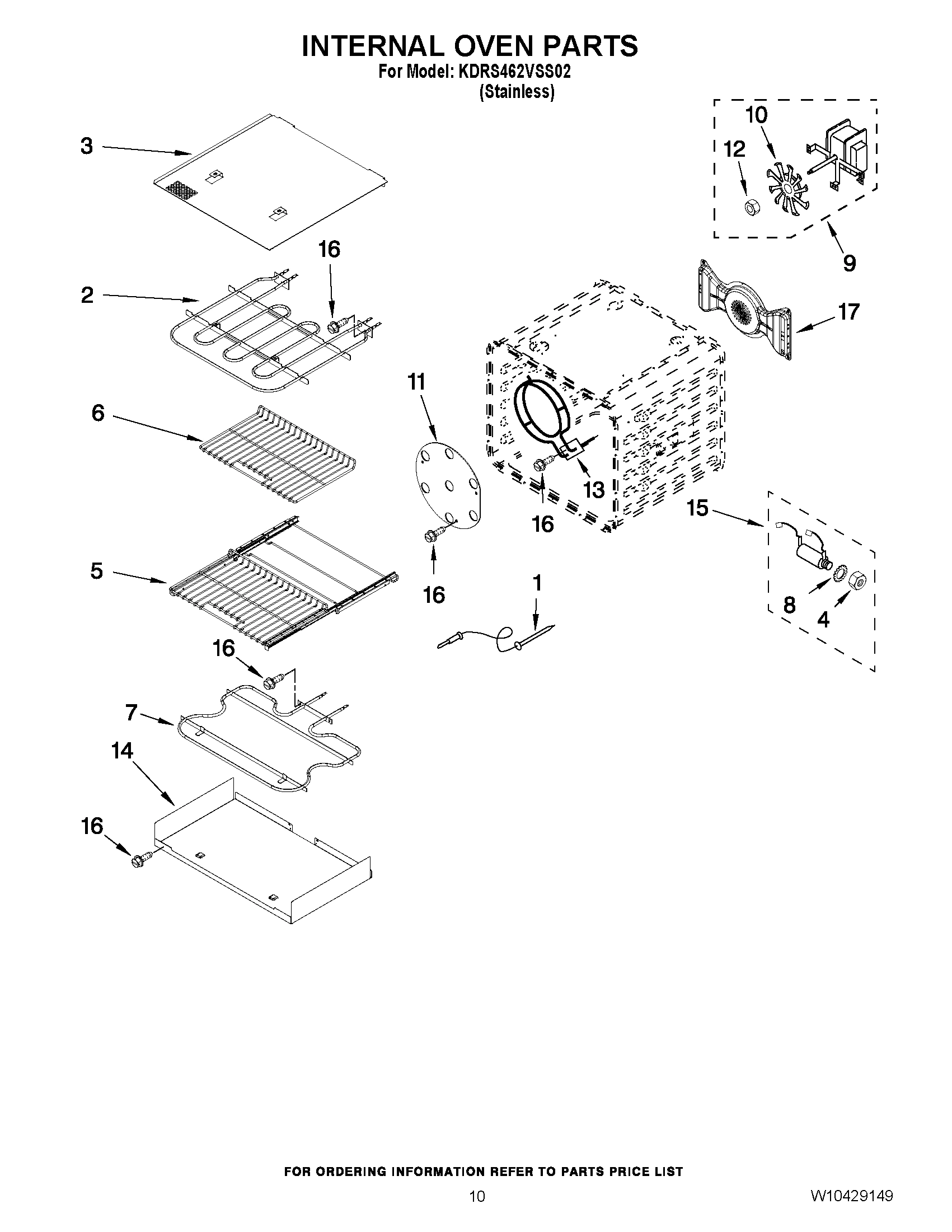 07 - INTERNAL OVEN PARTS