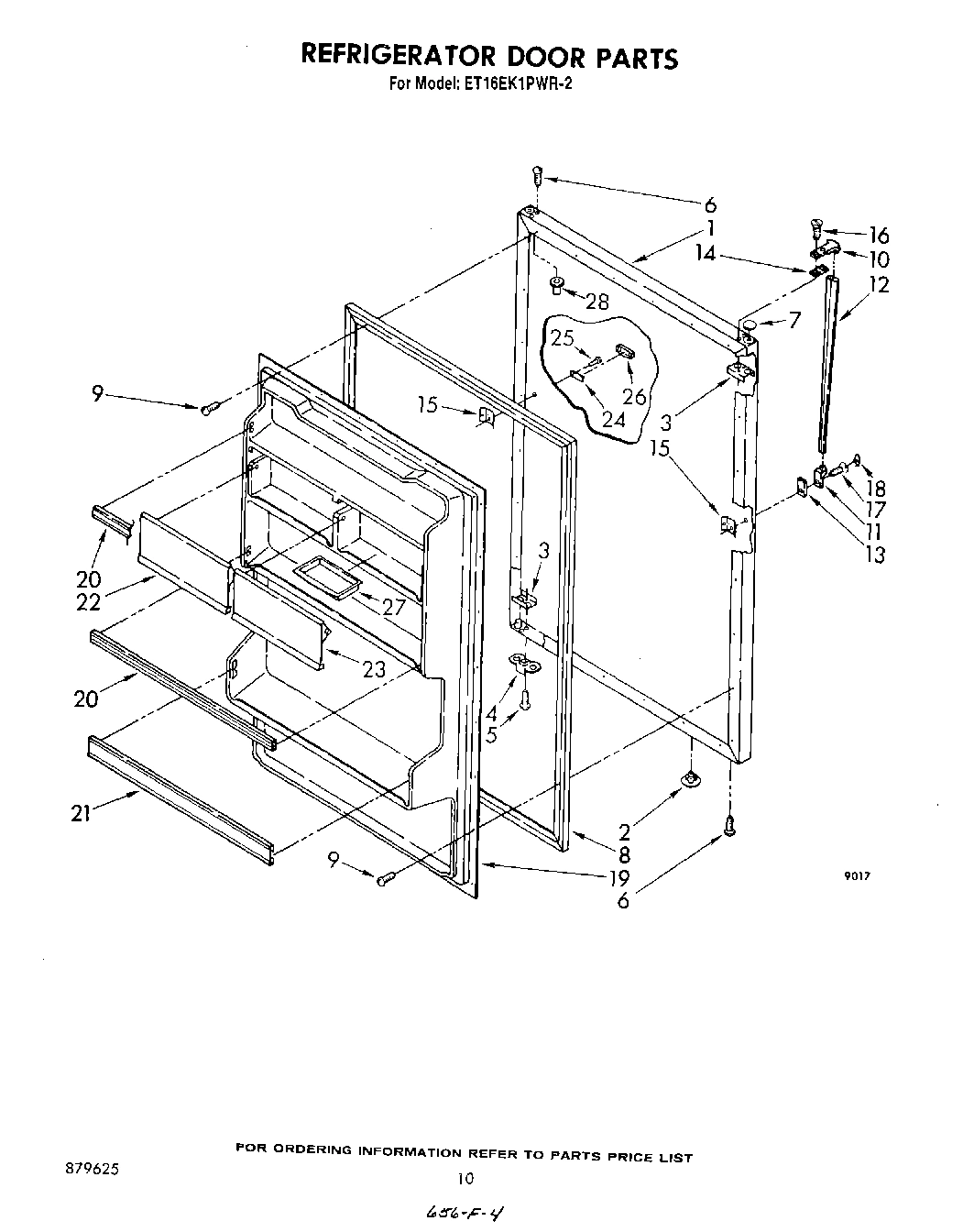 08 - REFRIGERATOR DOOR, NOT ILLUSTRATED