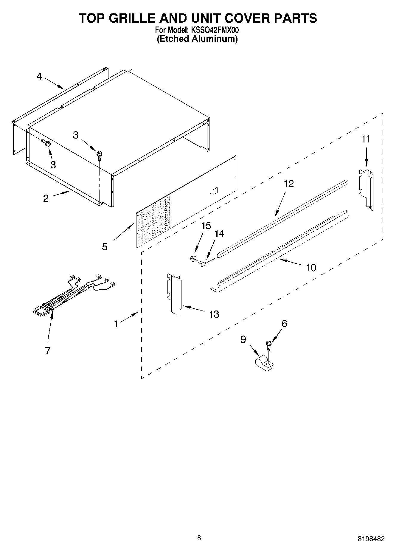 06 - TOP GRILLE AND UNIT COVER PARTS