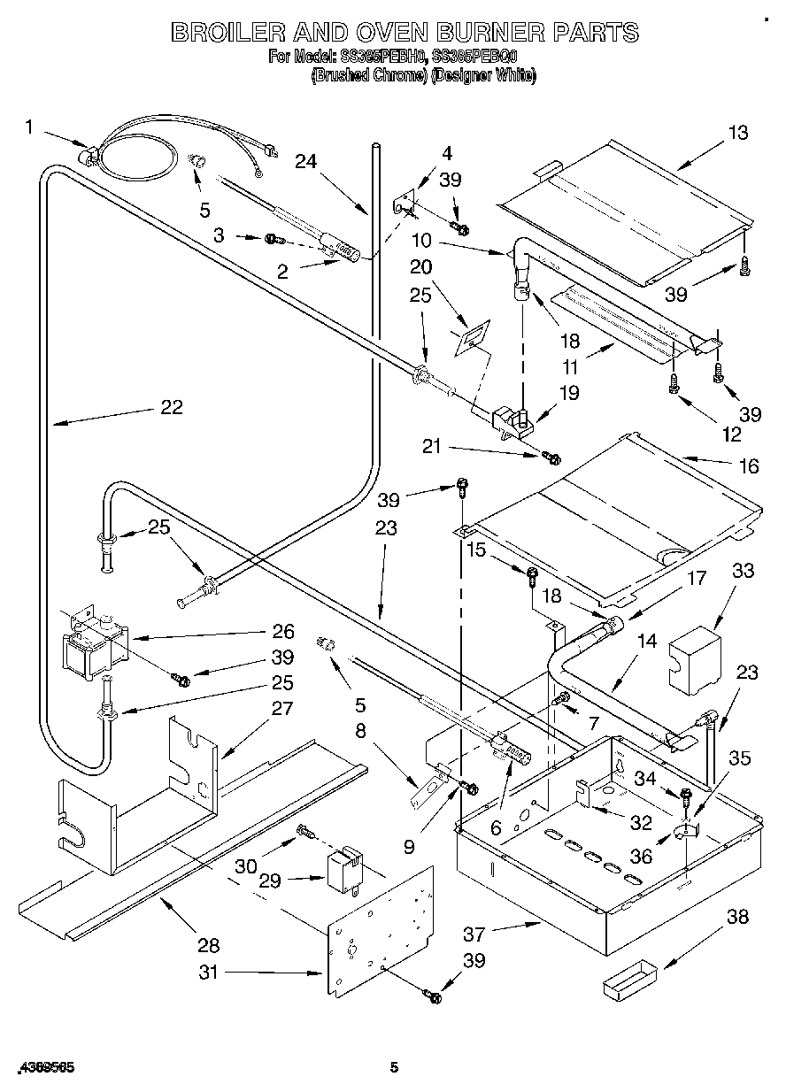 03 - BROILER AND OVEN BURNER