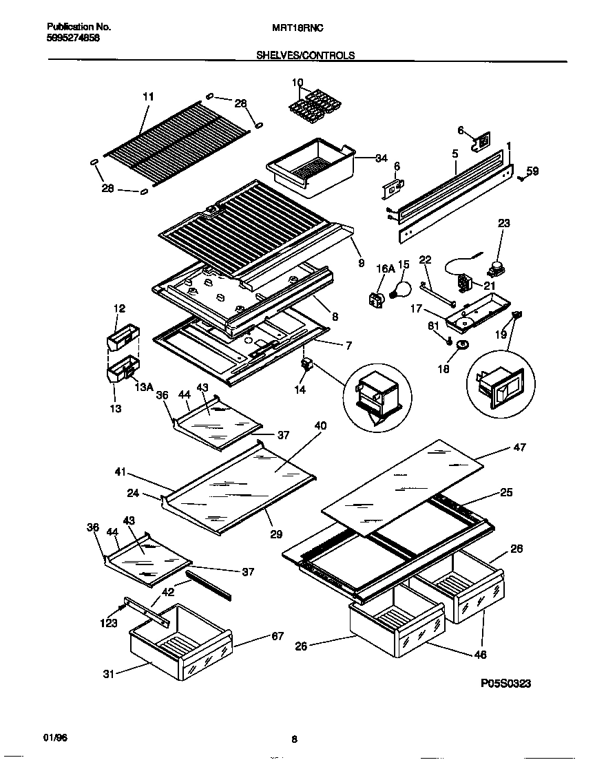 04 - SHELVES/CONTROLS