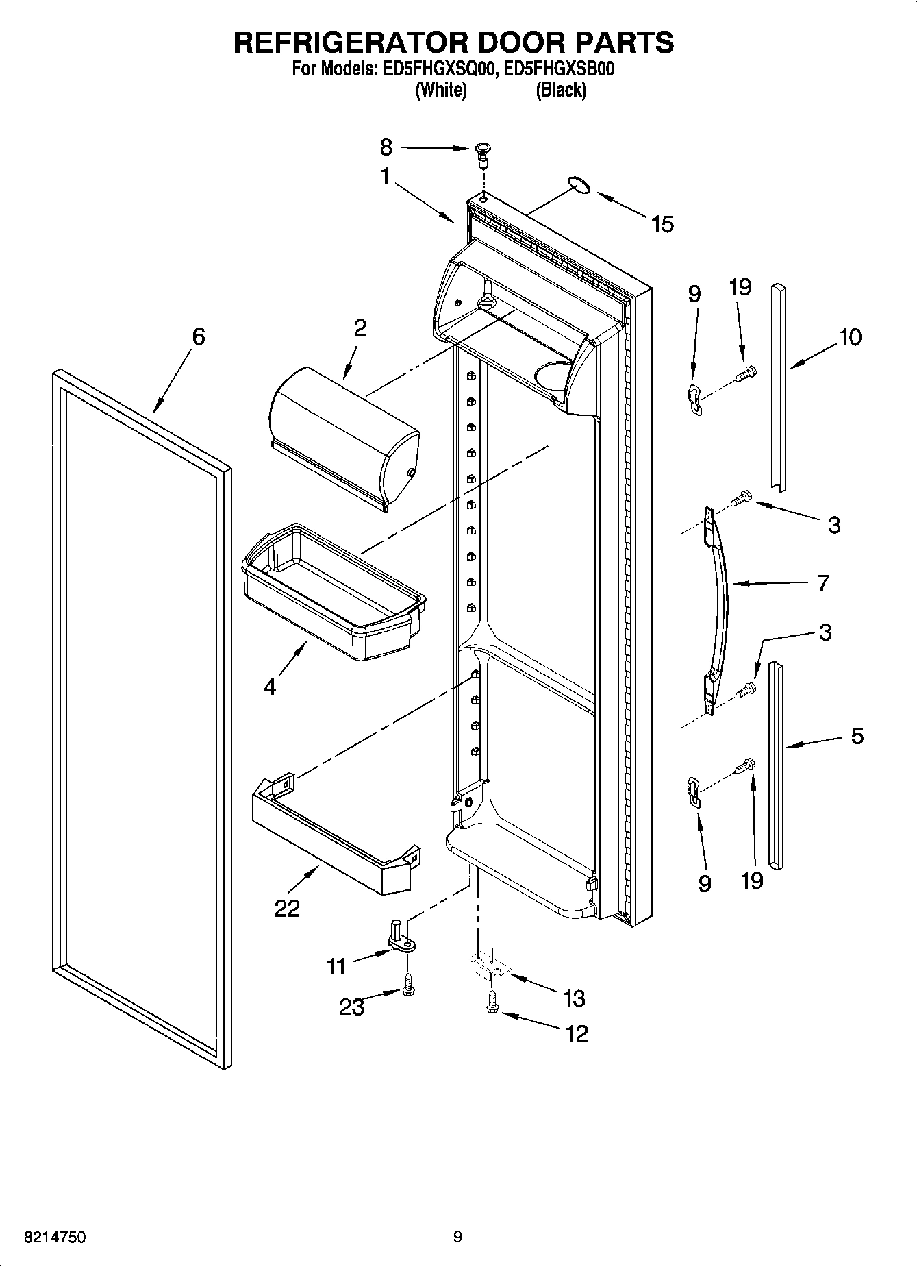 06 - REFRIGERATOR DOOR PARTS