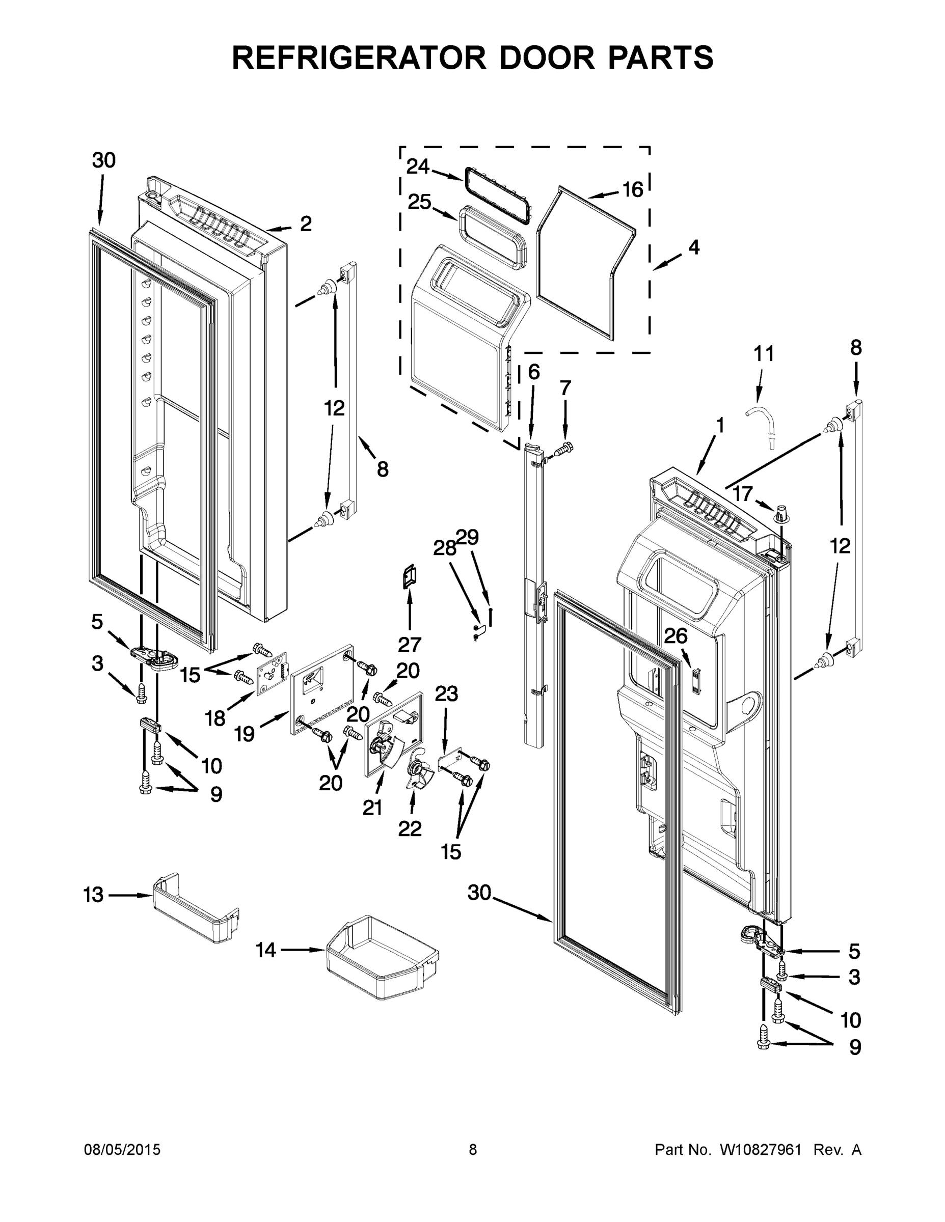 05 - REFRIGERATOR DOOR PARTS