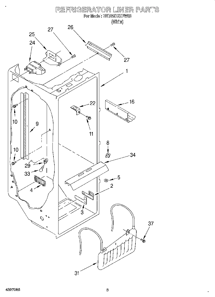 02 - REFRIGERATOR LINER