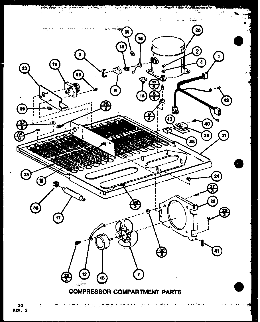 01 - COMPRESSOR COMPARTMENT PARTS