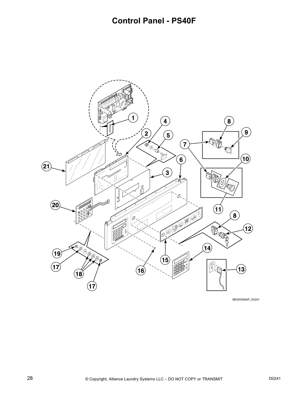 Control Panel - PS40F