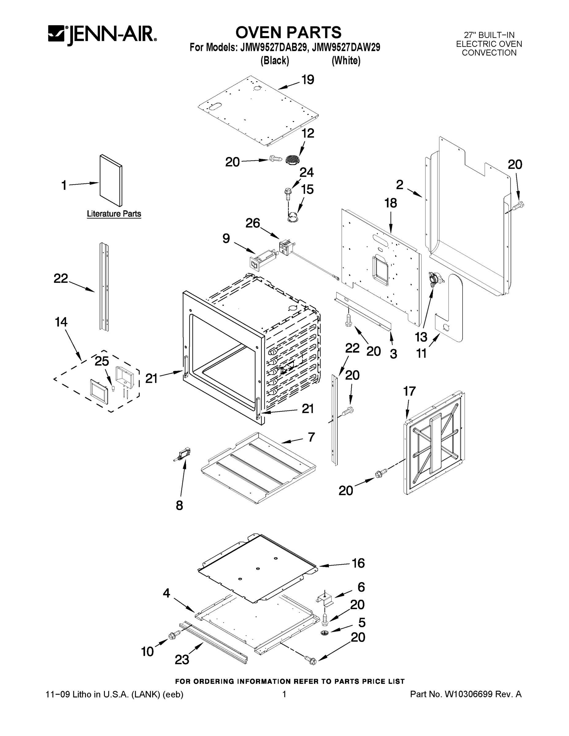 01 - OVEN PARTS