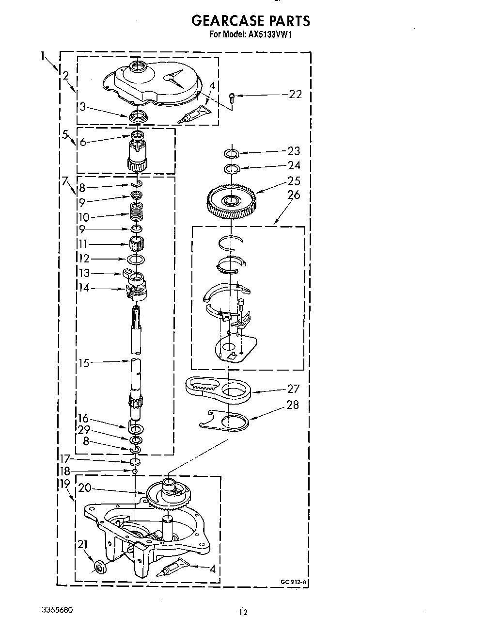 10 - GEARCASE