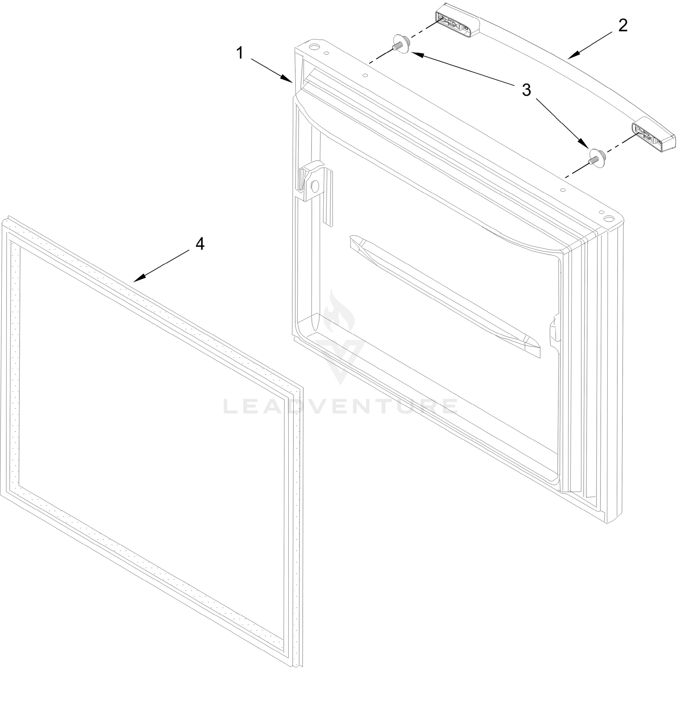 FREEZER DOOR PARTS