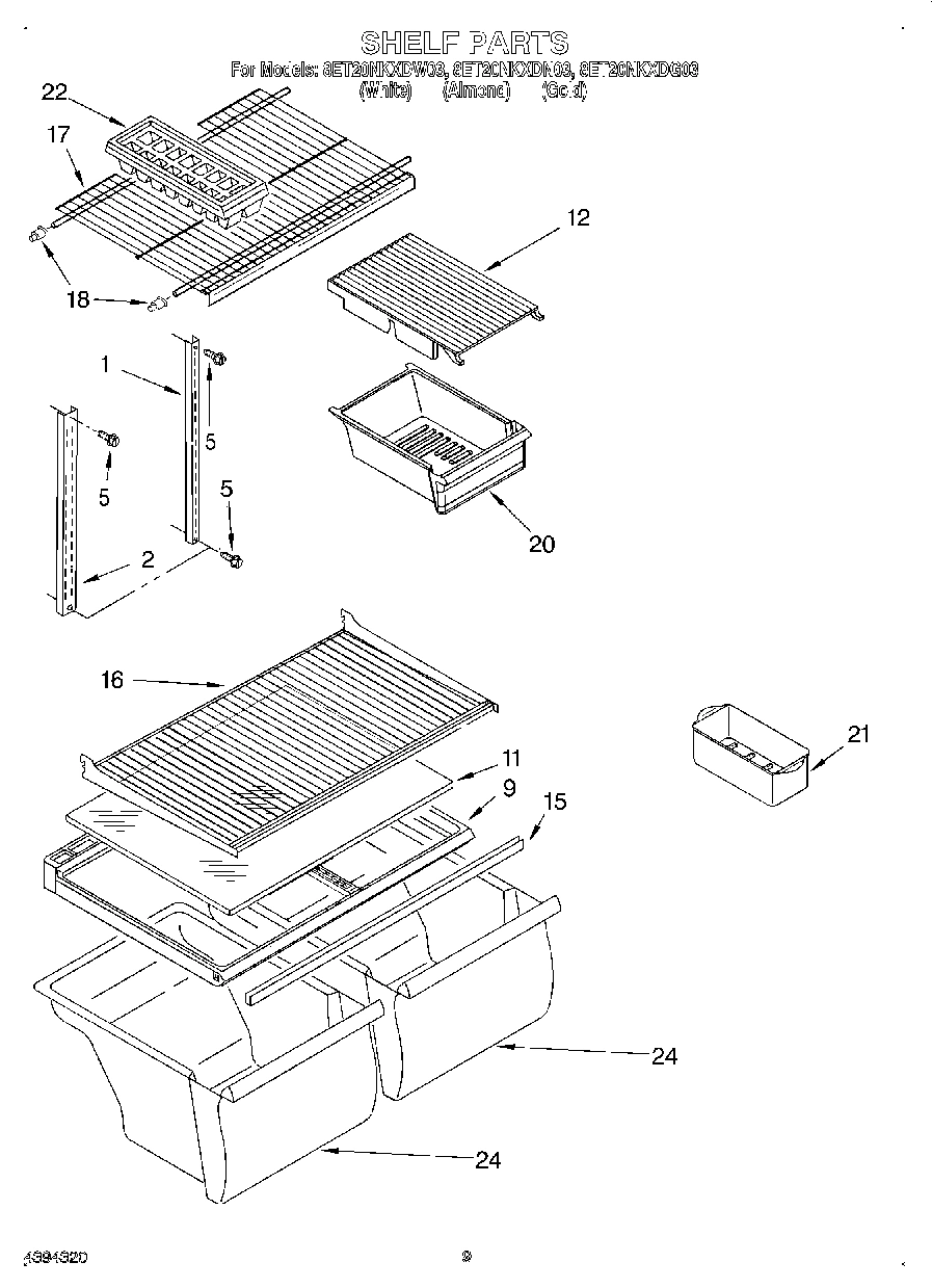 05 - SHELF, LIT/OPTIONAL