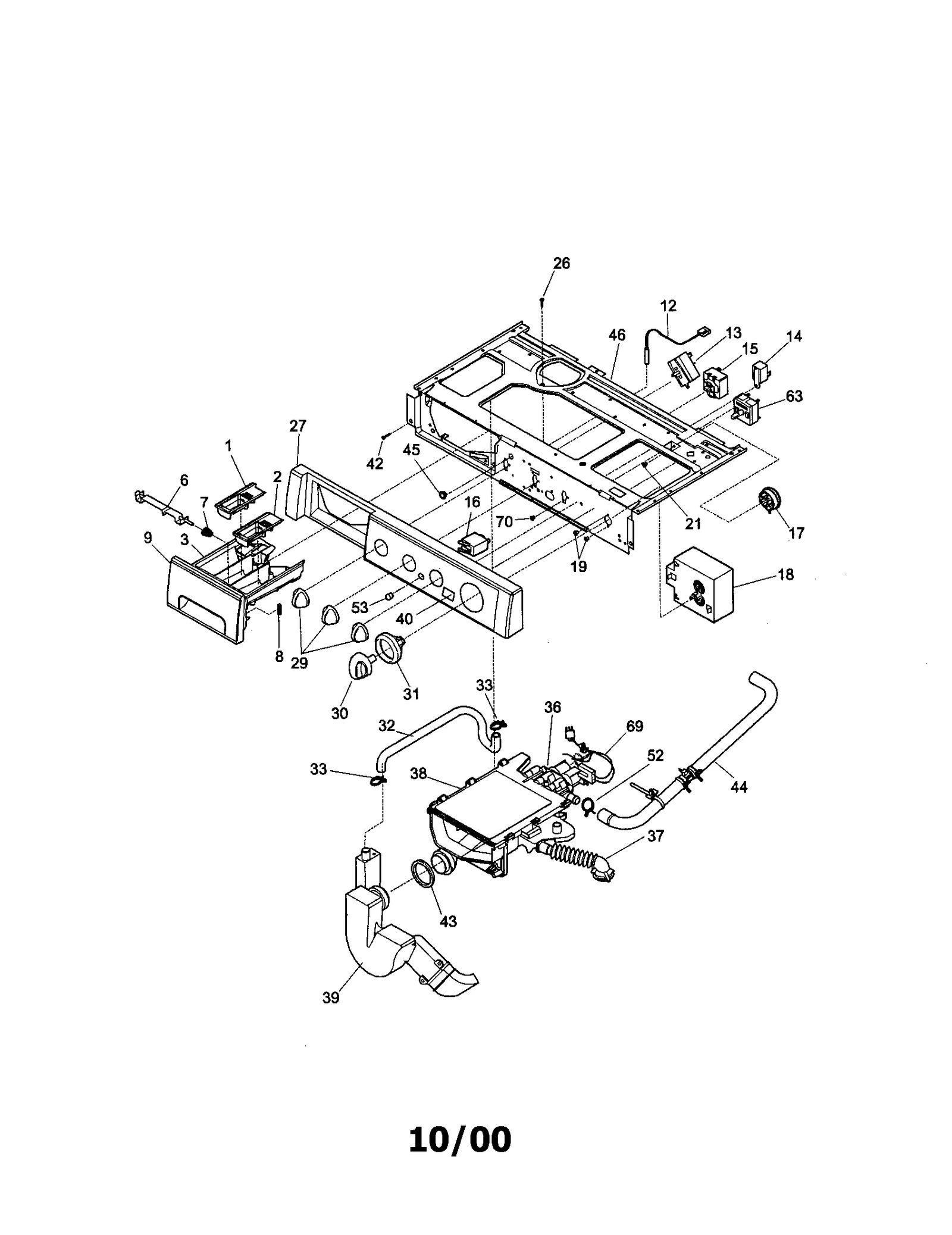 CONSOLE/TIMER/DET. DISP.
