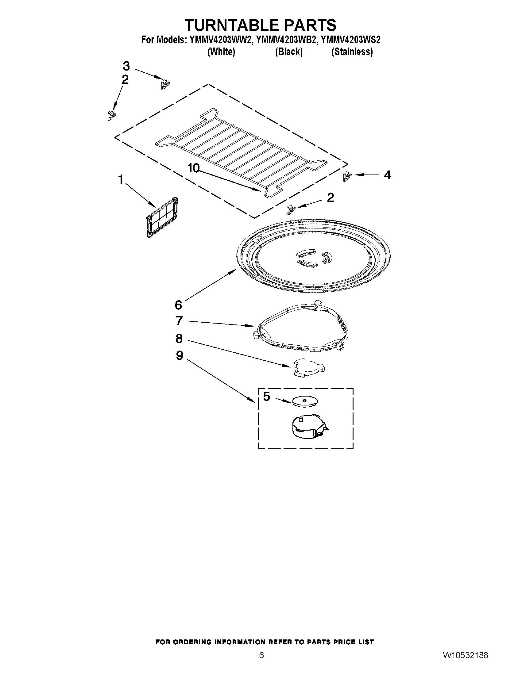 05 - TURNTABLE PARTS