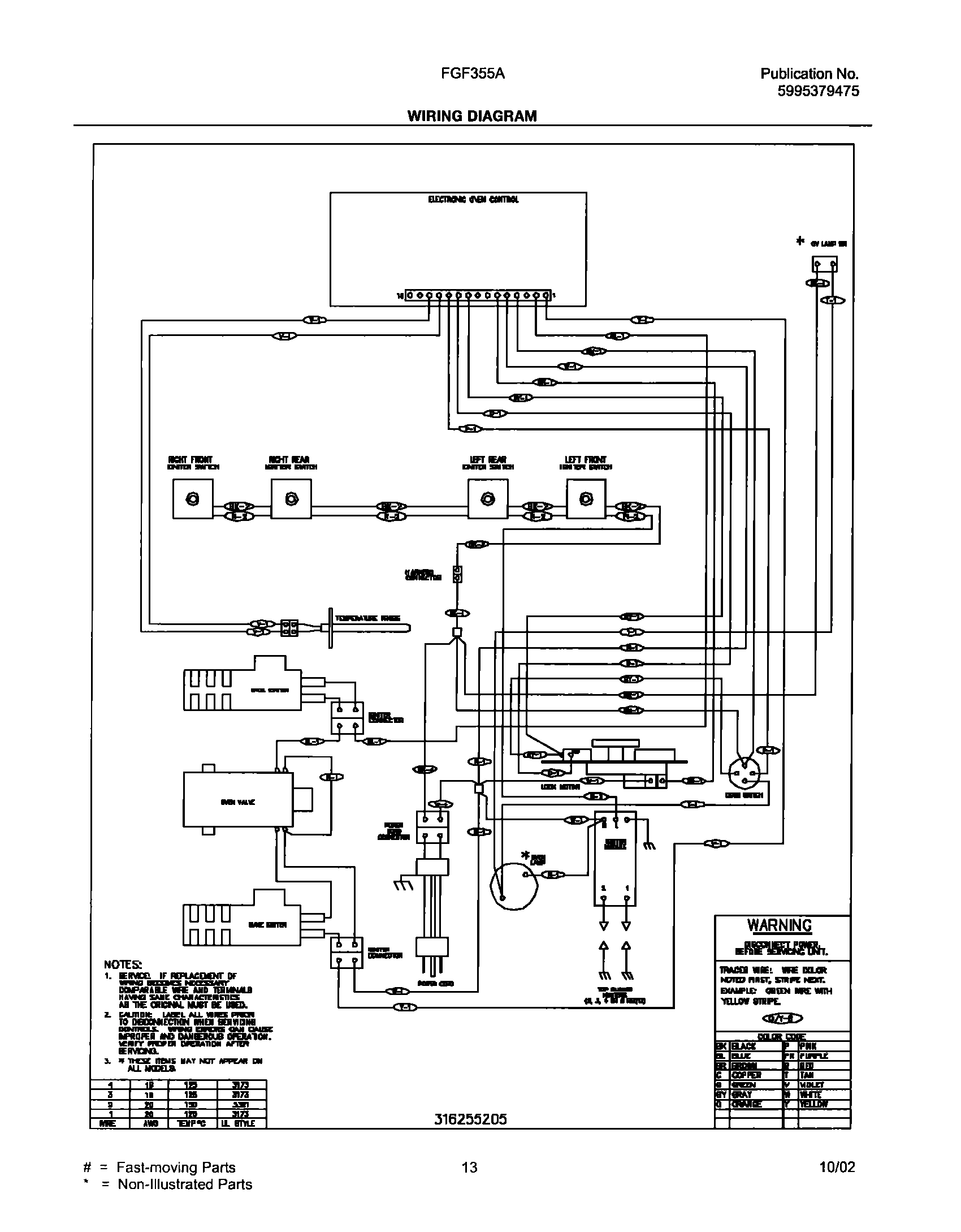 13 - WIRING DIAGRAM