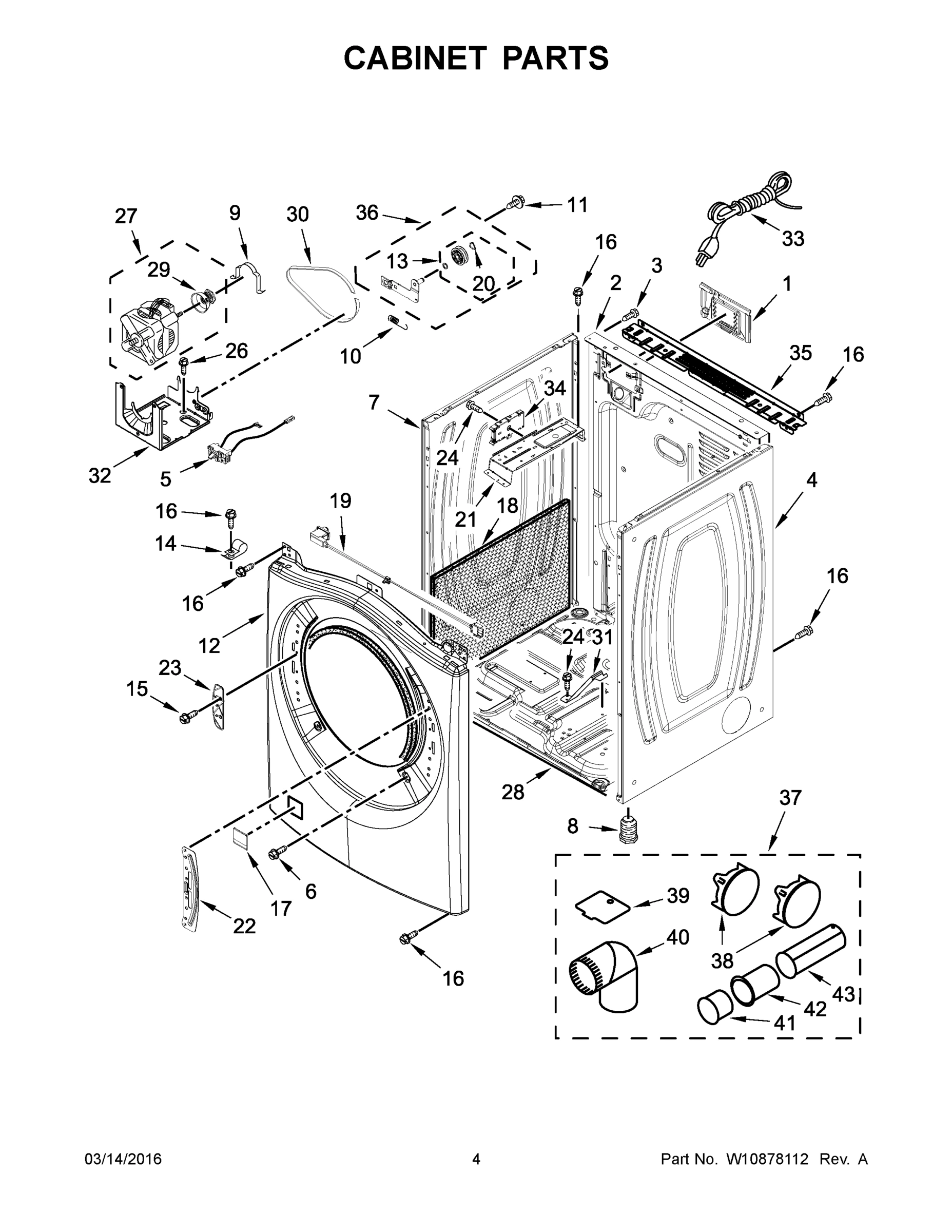 03 - CABINET PARTS