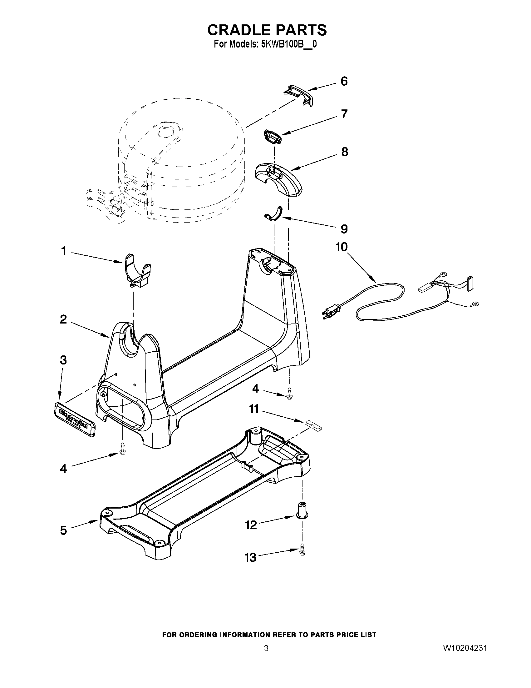 02 - CRADLE PARTS