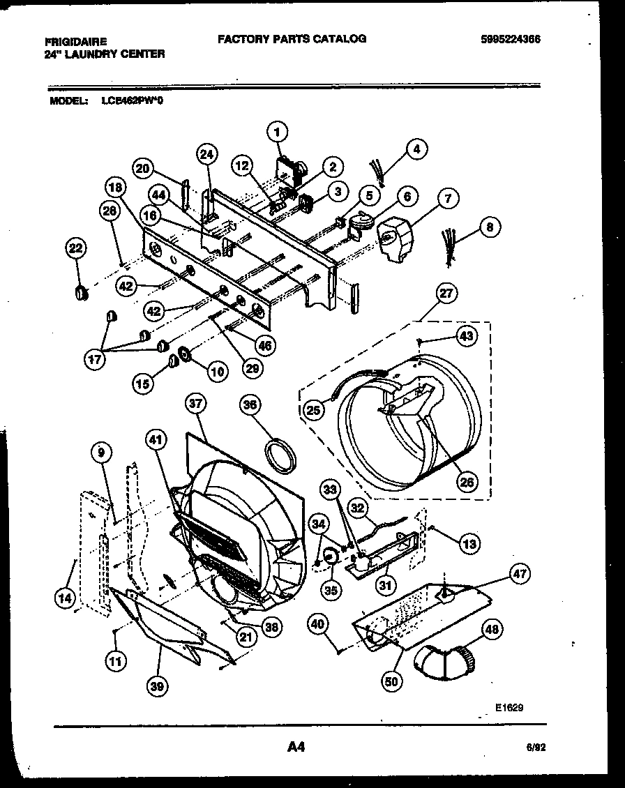 03 - CONSOLE, CONTROLS AND DRUM