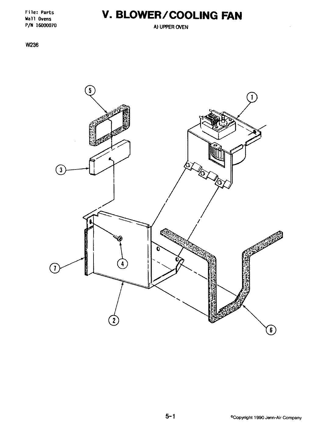 02 - BLOWER MOTOR (COOLING FAN UPPER)