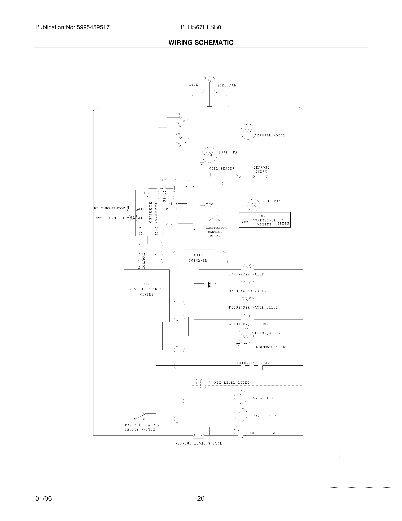 20 - WIRING SCHEMATIC