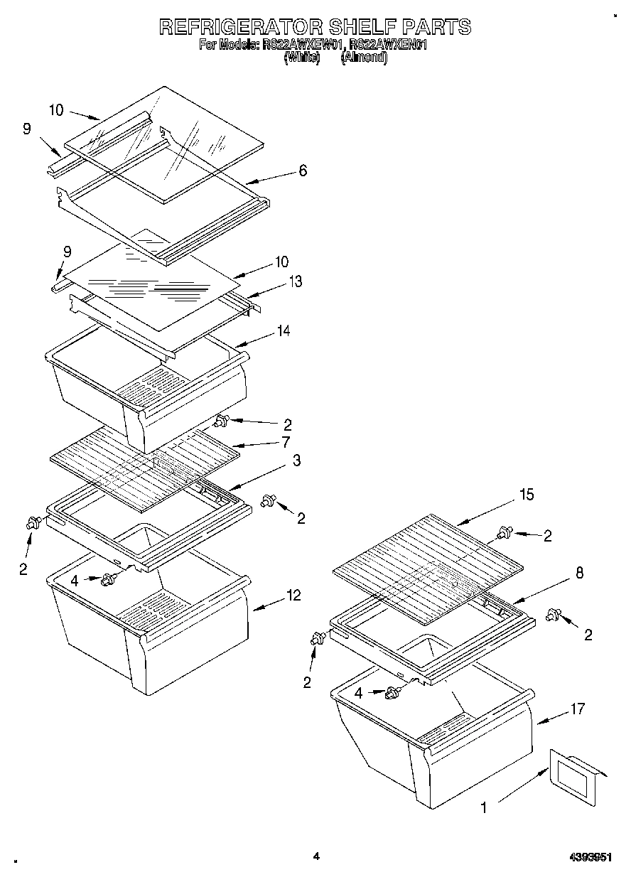 03 - REFRIGERATOR SHELF