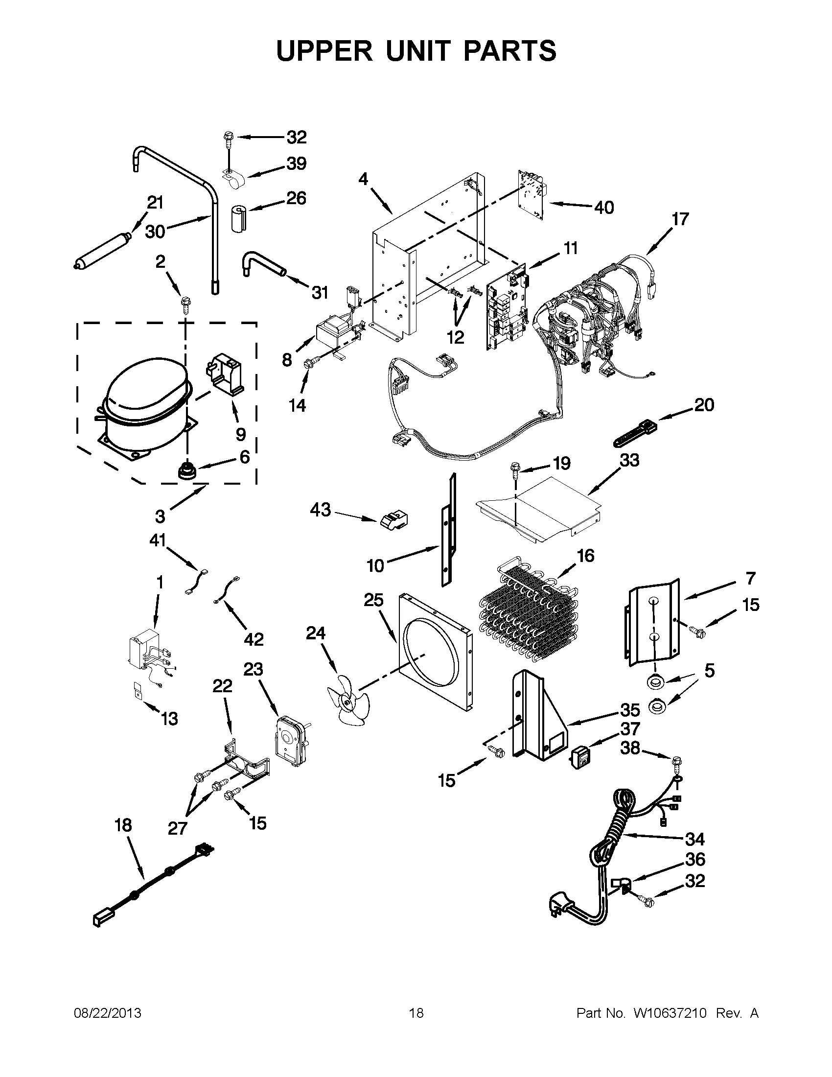 10 - UPPER UNIT PARTS
