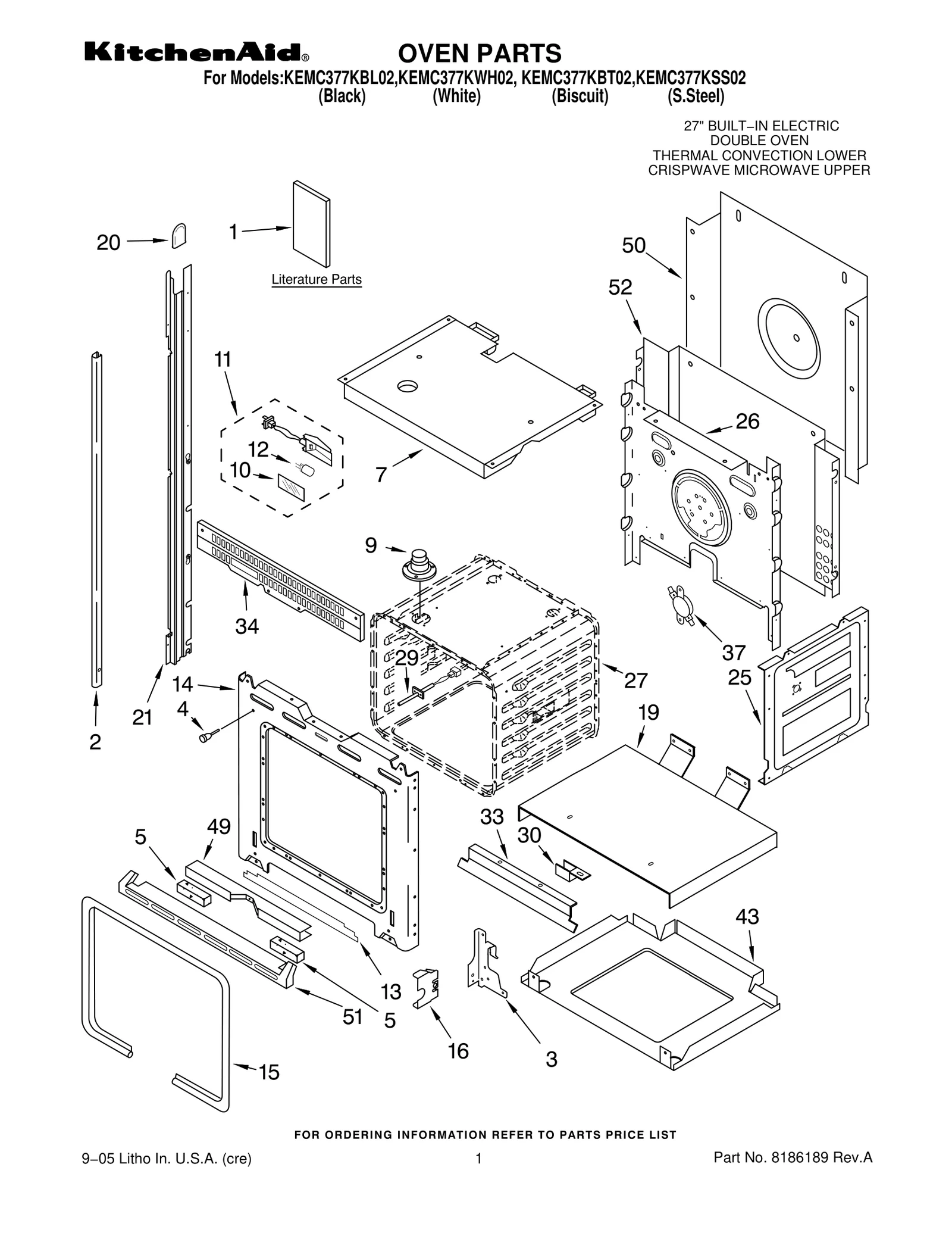 OVEN PARTS