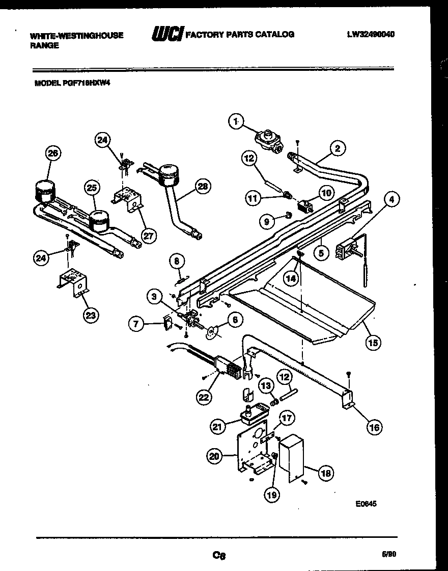 04 - BURNER, MANIFOLD AND GAS CONTROL
